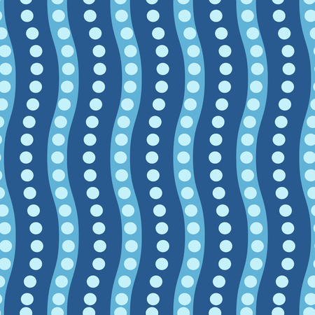 Seamless abstract illustration background with polka dotsのイラスト素材