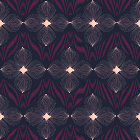 Abstract floral pattern. Vector illustration