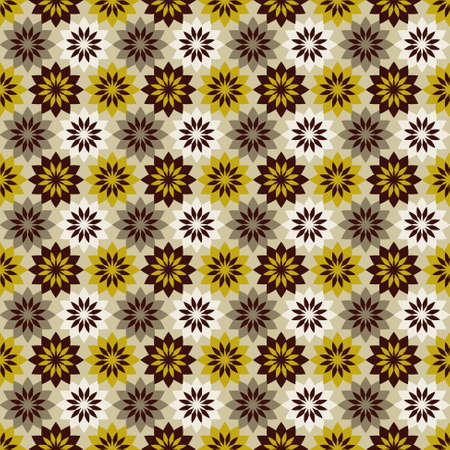 Seamless abstract floral vector illustration backgroundのイラスト素材