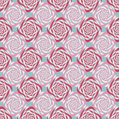 seamless vector pattern of abstract shapesのイラスト素材