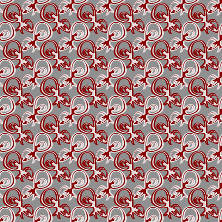 seamless vector illustration background of abstract shapesのイラスト素材