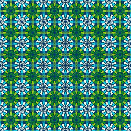 Seamless abstract vector illustration background of circular patternsのイラスト素材