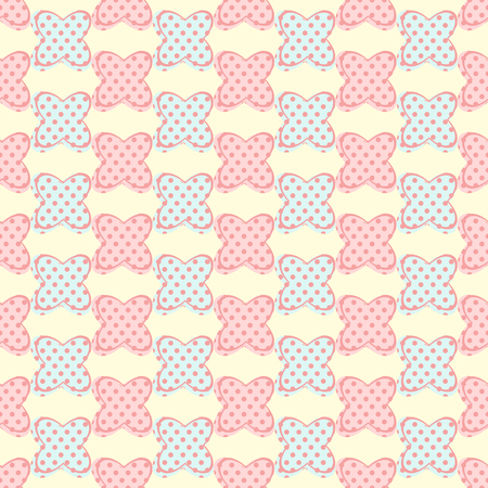 Seamless vector illustration of abstract figuresのイラスト素材