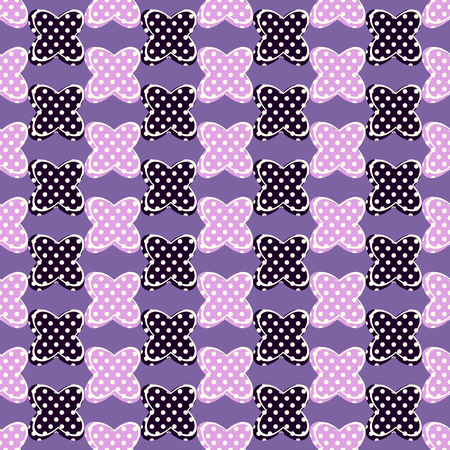 Seamless vector illustration of abstract figuresのイラスト素材