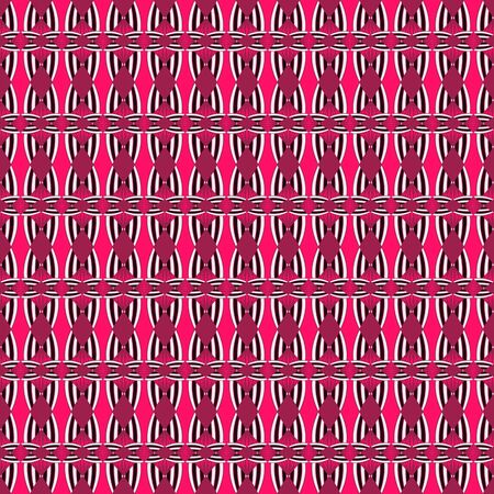 Seamless abstract vector illustration. Pattern of striped and geometric shapesのイラスト素材