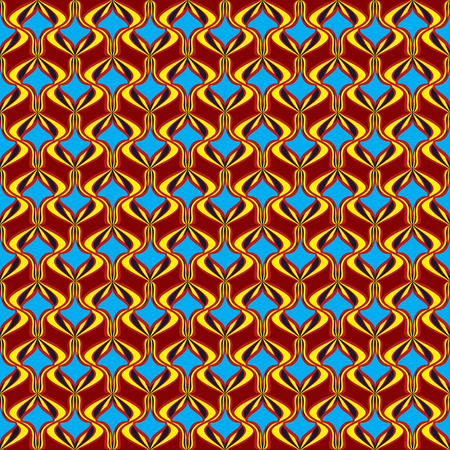 Seamless vector pattern of abstract colored figures. Design elements scrapbook. Can be used for wallpapers, fill images, web page, background, surface.のイラスト素材