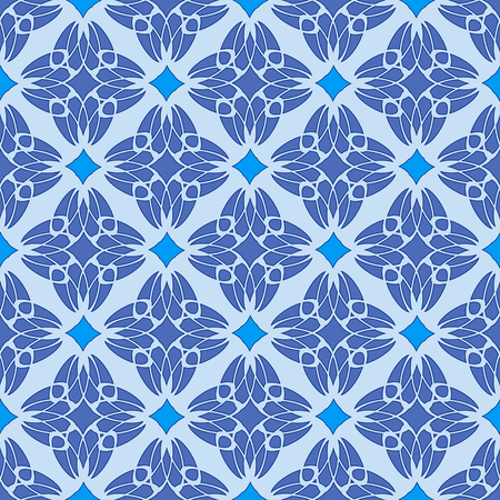 Seamless vector background pattern from abstract shapes. Design elements for Scrapbook. Can be used for wallpapers, fills images, web page, background, surfaceのイラスト素材