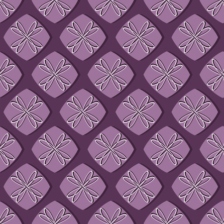 Seamless vector illustration background of abstract shapesのイラスト素材