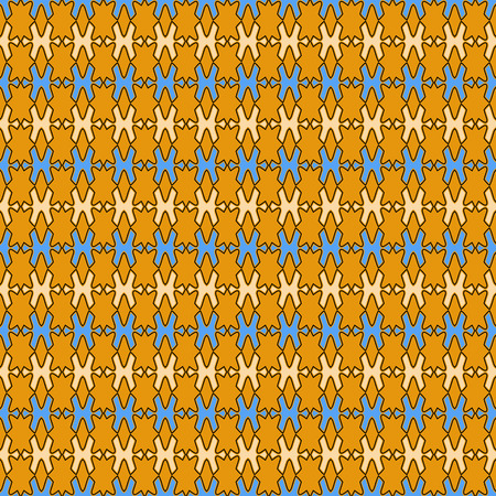 seamless vector illustration background of abstract shapesのイラスト素材