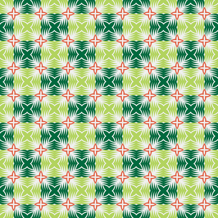 Seamless vector illustration. Christmas pattern background of Christmas treesのイラスト素材