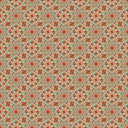 Pattern of abstract geometric shapes. Seamless vector background illustrationのイラスト素材