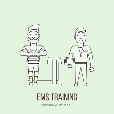 EMS logo colorのイラスト素材