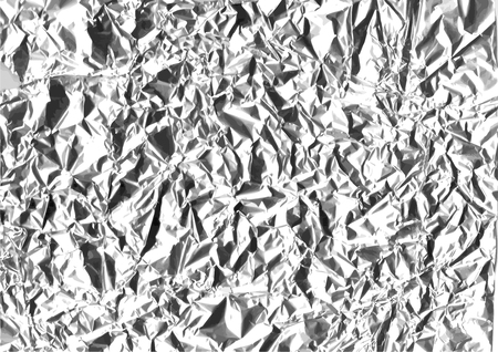 Foil texture background in silver metal color, template for trendy minimalist design vector illustrationのイラスト素材
