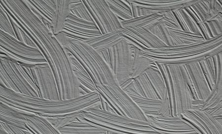 Gray background with a texture painted in colors with patterns and ornaments. A fashionable color...