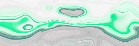 Neo mint background in a modern trend shade, a beautiful textural eyelash with waves and patterns. Template for screensaver or packaging, abstract illustration in blue.の写真素材