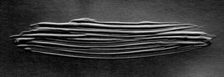 Abstract black background texture, retro ink painting. 3d fantastic modern sketch in a minimal gray style.の写真素材