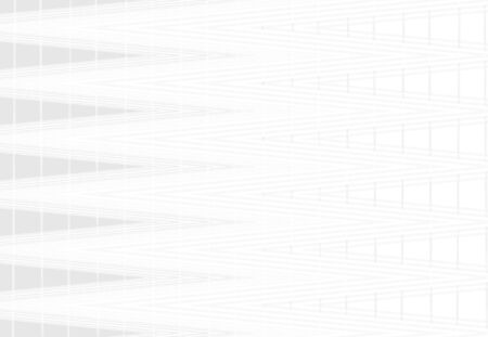 White background with a graphic pattern of lines and stripes, Texture of gray squares and...