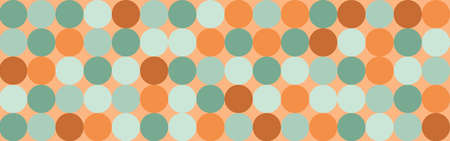 Geometric shapes are grouped into a trendy background for a web intro template. Texture of turquoise and earthy modern shades for fabric making, packaging, covers and textiles.のイラスト素材