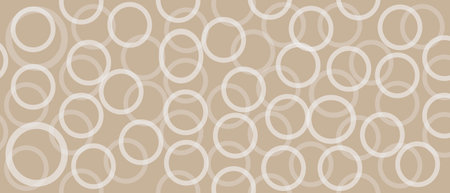 Background with circular circle shapes and other geometric shapes for a website cover. Vector illustration for wallpaper banner design or landing page in trendy colors.のイラスト素材