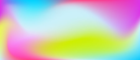 Neon colored background, trend of bright textural blurred pattern. Paint gradient cover or web...
