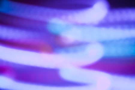 Abstract colorful lights bokeh background. Blurred and defocusedの写真素材