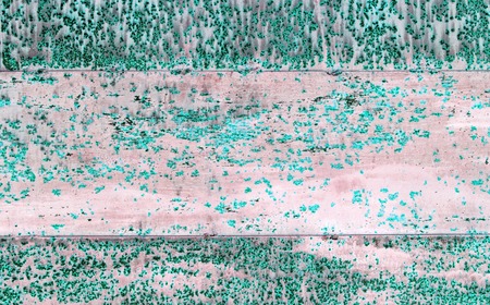 Close up of copper background corrosion, metal grunge backdrop.