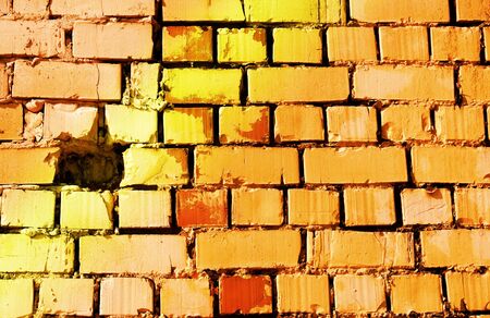 old brick wallの写真素材