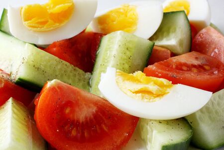 healthy saladの写真素材