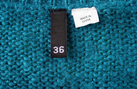 made in chinaの写真素材