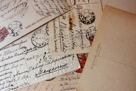 old vintage letters grunge styleのeditorial素材