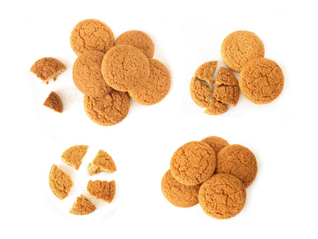 oatmeal cookiesの写真素材