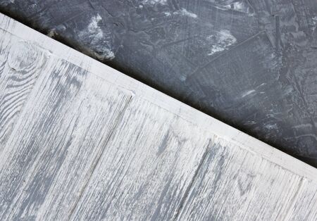 Wooden and concrete texturesの写真素材