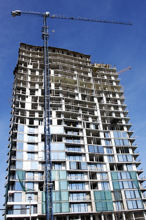 building under constructionの写真素材
