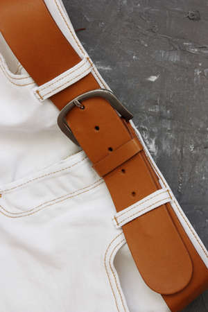 detail of white shots on grey backgroundの写真素材