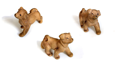 retro dog toyの写真素材