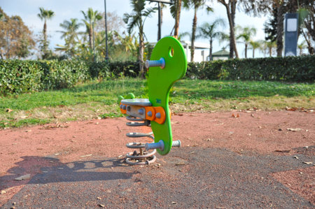 playground motorcycle children's rocking spring