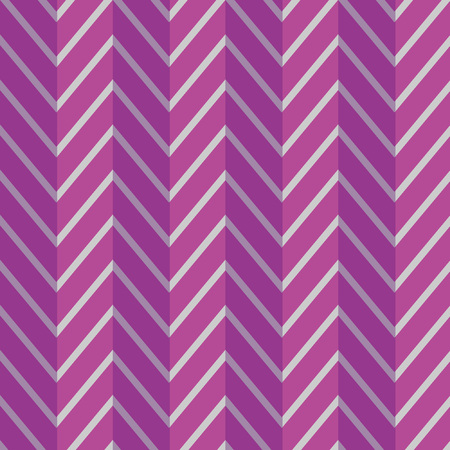 Seamless vector Zigzag pattern Violet and Silverのイラスト素材