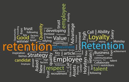 Vector Illustration - Retentionのイラスト素材