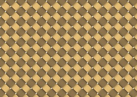 Texture background of weave in light and dark brown colorsの写真素材