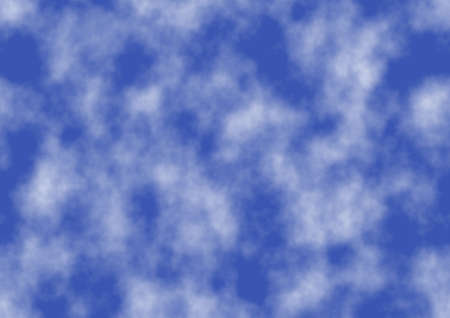 The abstract background of clouds and blue skyの写真素材