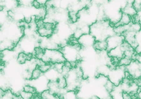 Abstract pattern and texture of marble surface in green and white colorsの写真素材