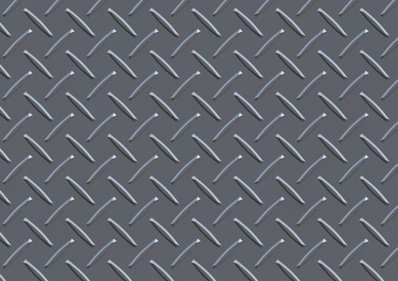Seamless pattern of silver plateの写真素材