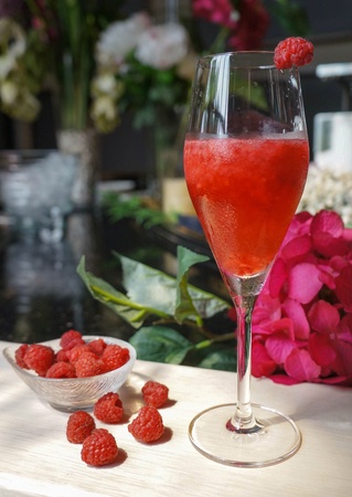 Raspberry Cocktail