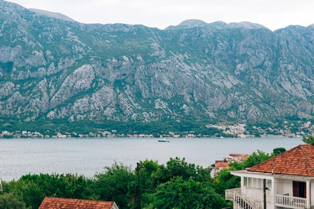Kotor Bay in Montenegro. Mountains, canyons seaの写真素材