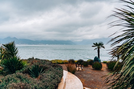 Kotor Bay in Montenegro. Mountains, canyons seaの写真素材