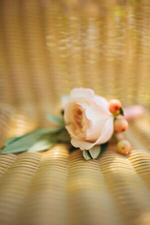 Wedding flower boutonniere groom. Wedding in Montenegro.