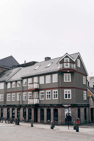 Reykjavik, Iceland - 02 may 2019: Warm Northern Clothing Store in Reykjavik, the capital of Iceland.