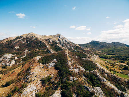 Cell station on the top of Mount Lovcen
