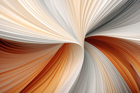 Abstract geometric twisted foldsの素材