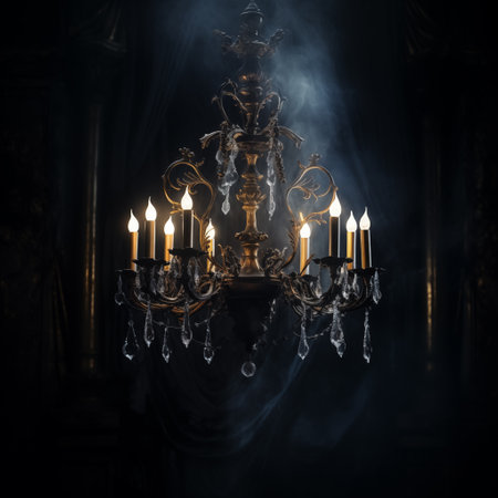 Chandelier in the interiorの素材